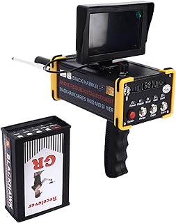 Détecteur de métaux aks avec écran lcd grand détecteur d'or souterrain