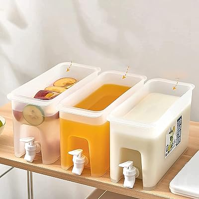 Bouilloire froide avec robinet distributeur de boissons en plastique 35 l d'eau réfrigérateur