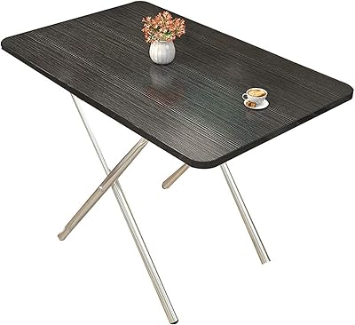 Bureau d'ordinateur pliable, table de salle à manger de bureau