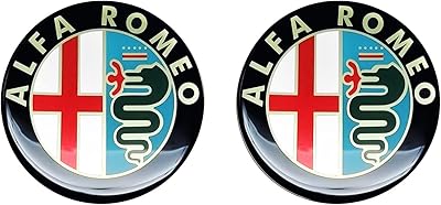 Autocollant adhésif 3d officiel avec ancien logo d'alfa romeo 21845 12