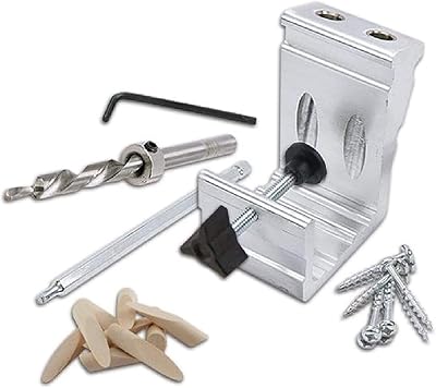 Kit de trous de poche pour outils généraux pour le travail du bois