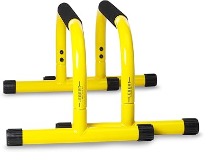 Barres d'haltérophilie liber fitness parallette - parfaites pour un usage domestique comme équipement