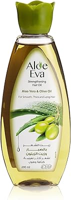 Huile capillaire aloe eva à l'huile d'olive et à l'aloe vera, 200 ml