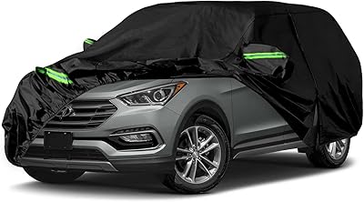 Bâches de voiture imperméables remplaçables pour hyundai santa fe sport 2007-2022