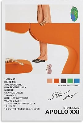 Steve lacy apollo xxi affiche sur toile à suspendre, affiches sur toile, décoration