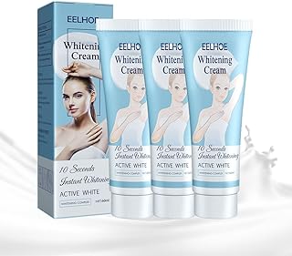 Crème blanchissante instantanée en 10 secondes, crème éclaircissante pour les soins du corps