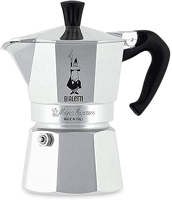 Pot à moka en aluminium bialetti express, 1 tasse 06857