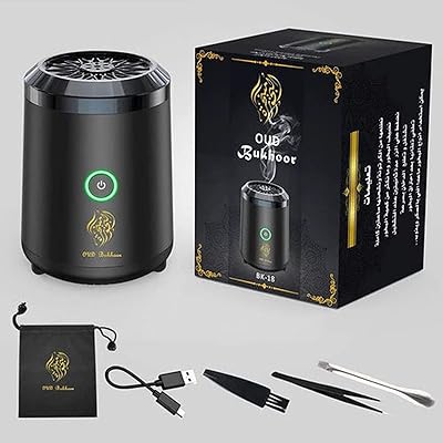 Nouveau brûleur d'encens électrique pour encens et oud, brûleur d'encens dukhoon, brûleur d'encens
