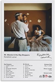 Mr. morale & the big steppers par kendrick lamar affiche sur toile