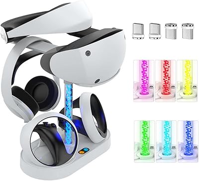 Base de chargement magnétique skido compatible avec la manette sony playstation vr2 avec
