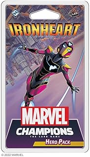 Fantasy flight games iron heart : marvel champions hero collection, jeu de cartes