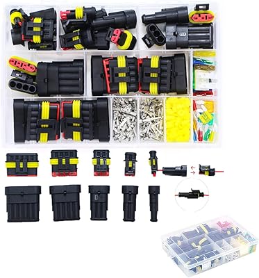 Kit de prise de borne de connecteur de fil de moto de voiture