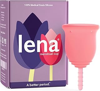 Coupe menstruelle lena - coupe menstruelle réutilisable - remplacement des serviettes et tampons