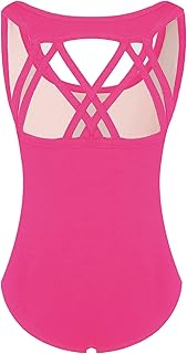 Justaucorps de ballet sans manches pour filles - vêtements de danse de sport