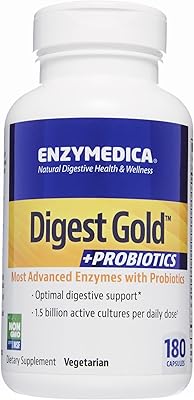 Enzymedica - digest gold + probiotiques, enzymes digestives avancées + probiotiques