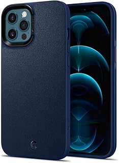 Étui en cuir searle brick design conçu pour iphone 12 pro max (2020)