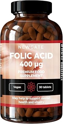 Acide folique newgate 400 mcg
