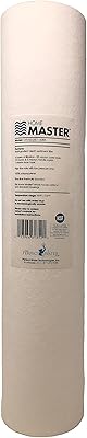 Filtre à eau de remplacement home master, cfdgd2501-20bb multi-gradation 25/10/5/1 microns, blanc