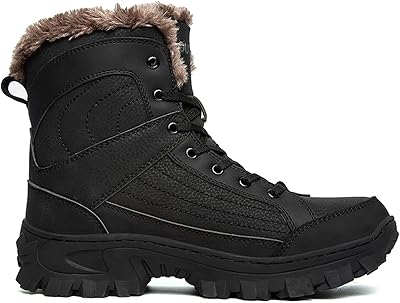 Bottes d'hiver en cuir ucom pour hommes bottes d'hiver pour hommes bottes thermiques décontractées (taille : 42). Diaytar : Acheter moins cher n'a jamais été aussi facile