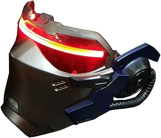 Ow soldier 76 air vents masque lumineux jack morrison jeu cosplay prop replica
