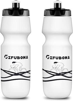 Givo boa bouteilles d'eau pour vélo 24 oz, 750 ml bouteille de montagne