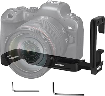 Eos r5 r6 l plate poignée quick release support de plaque pour ios