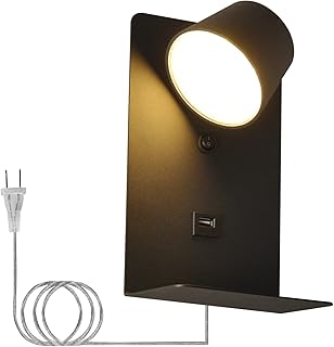 Applique murale de lecture led moderne avec boîtier de port de chargement usb