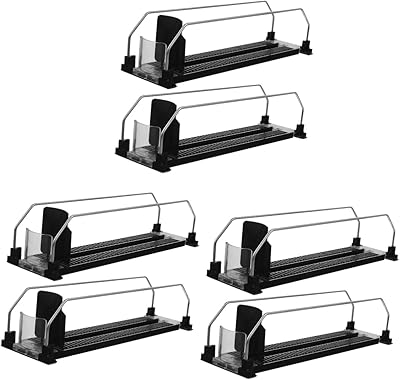 Luxshiny 6 pièces distributeur automatique de boissons poussoir à boissons noir abs