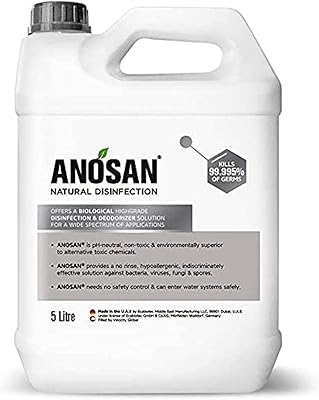 Désinfectant naturel pour les mains anosan de haut niveau - désinfectant, 5l