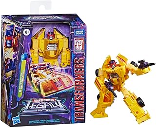 Figurine transformers toys generations legacy deluxe dragstrip, figurine de 5,5 pouces