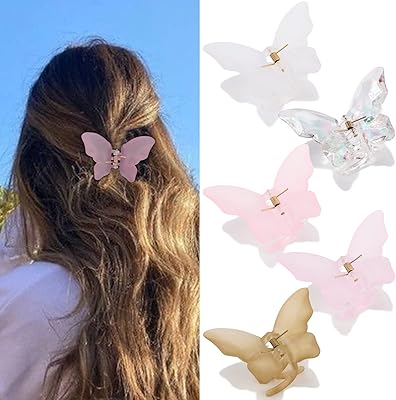 Pinces à cheveux papillon pour femme jolies pinces épais de 89
