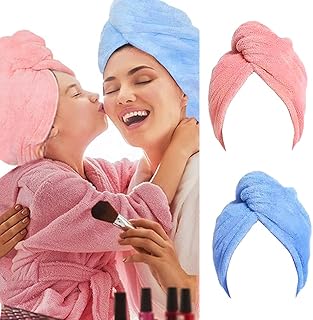 Show wei magic design serviette à cheveux en microfibre séchage rapide pour femme