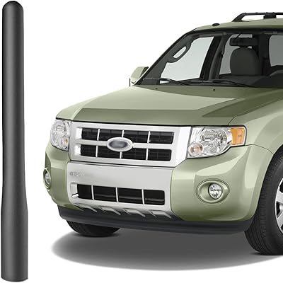Antenne de remplacement de 4 pouces pour ford escape (2008-2012) antenne escape courte