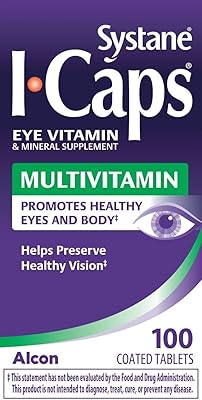 Comprimés enrobés multivitaminés icaps mv - 100 ct, paquet de 2