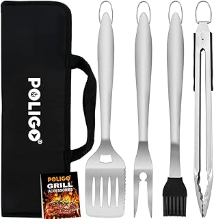 5 pièces accessoires de barbecue pour ensemble outils de camping en plein