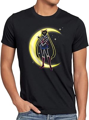 T-shirt croissant de lune bunny moon luna manga moon pour homme. Commandez en toute confiance sur Diaytar, votre marketplace de confiance