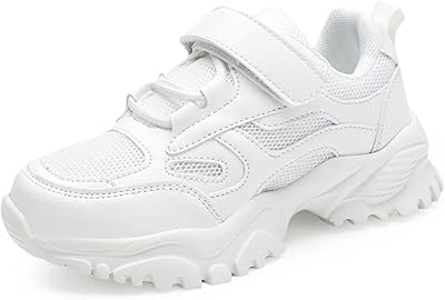 Chaussures de sport de course en cuir légères et respirantes pour enfants, unisexes