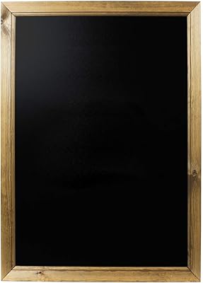 Chockboards uk tableau noir avec grand cadre (83 x 63 cm)