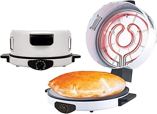 Machine à pain arabe 1800 watt - blanc mebashi me-hbm135 30 cm