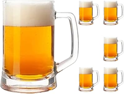 Ensemble de 6 gobelets pour hommes 17oz (500ml) verres à boire pour congélateur