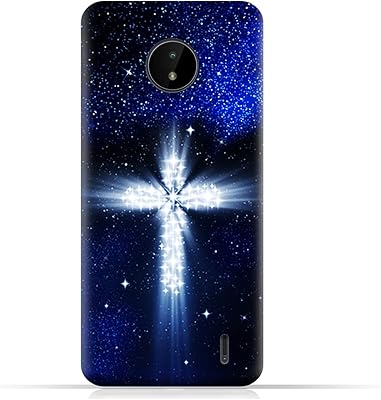 Coque de protection à motif croisé pour nokia c20