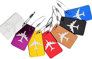 Étiquettes à bagages, 7 pièces d'étiquettes d'identification de bagages, sacs à main