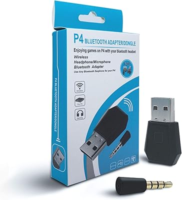 Adaptateur dongle bluetooth ralan ps4 usb 4.0, mini microphone sans fil et adaptateur