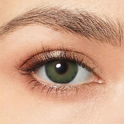 Lentilles de contact colorées confort lentilles oculaires 12 mois + contenant - 1