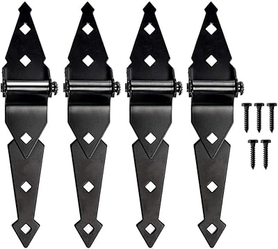 Home master hardware charnières de ceinture robustes de 20,32 pouces pour portail de rangement et tournevis noir 4 pièces. Consommez mieux avec Diaytar, votre marketplace discount