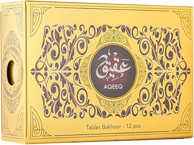 Nouveaux comprimés d'encens al hamidi lot de 12 morceaux oud oriental