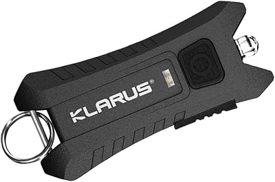 Mini lampe de poche led clarus mi2 porte-clés, ultra légère, compacte, rechargeable, 40