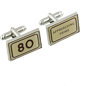 80 ... boutons de manchette d'anniversaire approaching prime dans une boîte cadeau - harvey makin mph roadside design, crème. Diaytar : Parce que bien acheter, c'est économiser