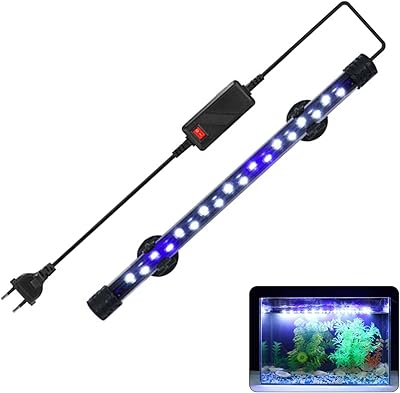 Lumière d'aquarium à led ekam, lumière sous-marine à led submersible, lumière d'aquarium à