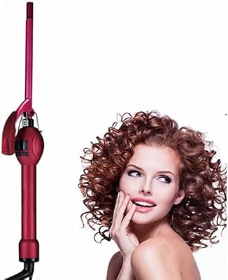 Fer à friser professionnel lux 9 mm, fer à friser rotatif, outils